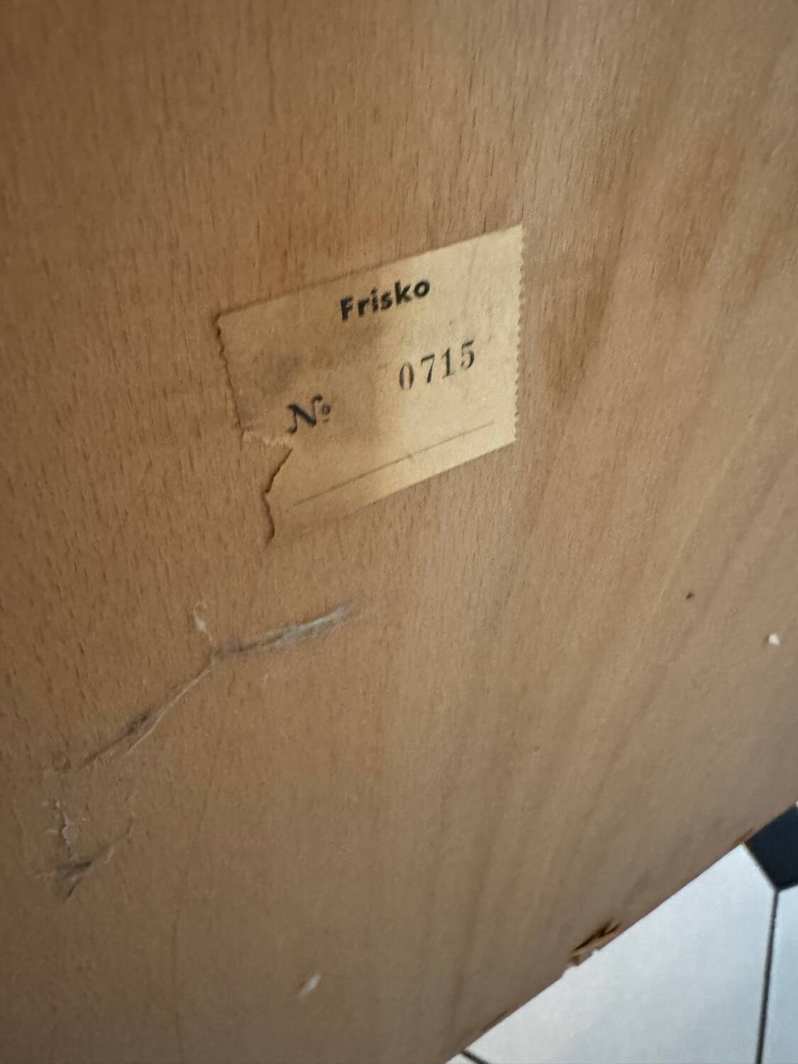 Vintage Scandinavian sideboard