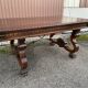 grande table à manger Renaissance Espagnole