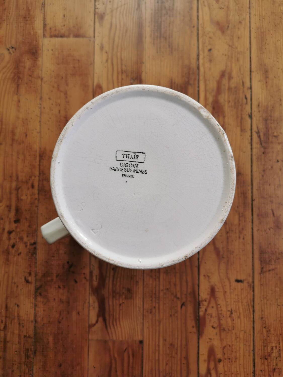 Vintage Digoin jug, Thaïs