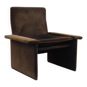 Fauteuil en velours côtelé, - design