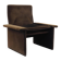 Corduroy armchair, Italian design, 1970s, production: Italy