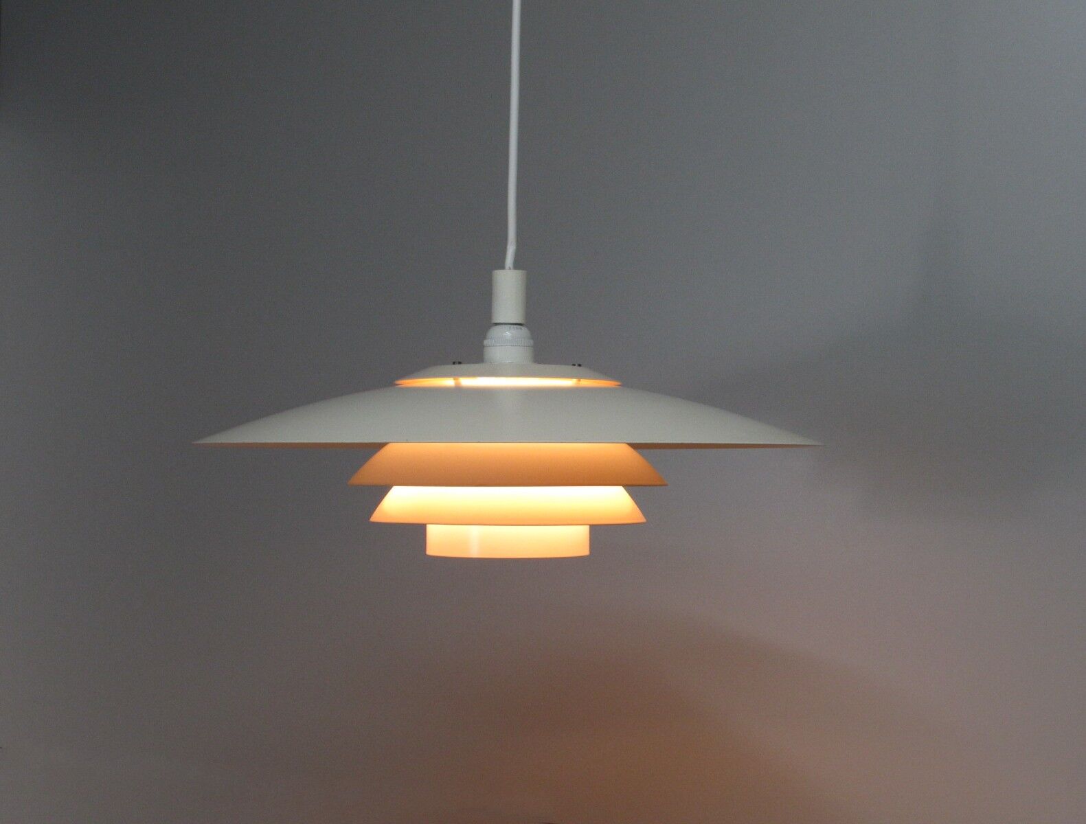 Five tiered pendant from Denmark 1960s