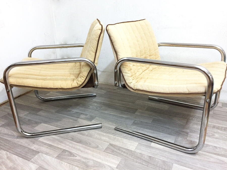 Paire fauteuils Ikea vintage, 1980