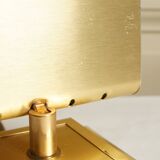 Lampe articulée/applique Hollywood Regency en laiton doré