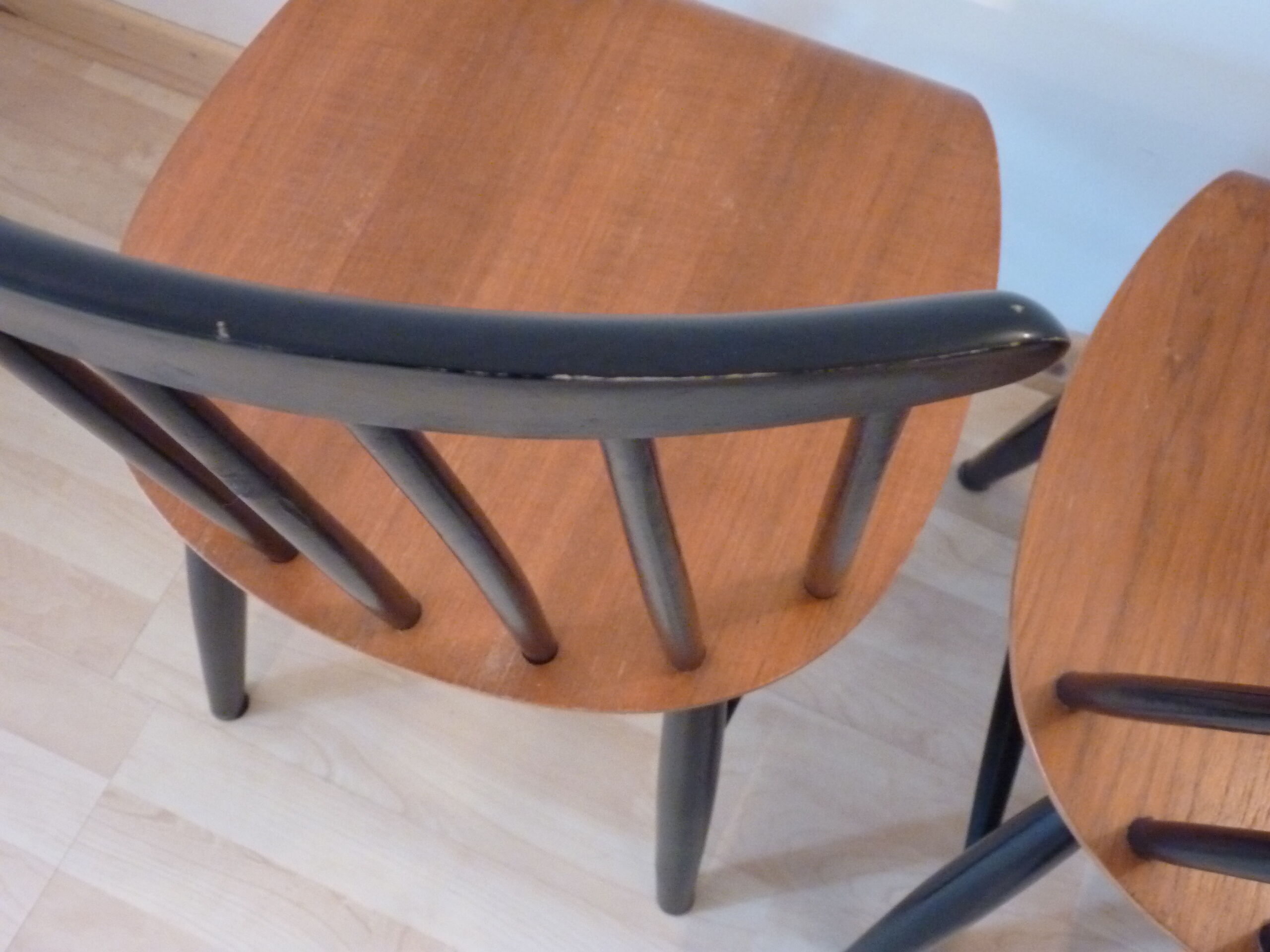 Pair of chairs Fanett design Ilmari Tapiovaara