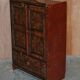 Hand-painted cupboard from Eastern Europe circa 1860.
