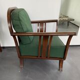Set of 2 art deco style armchairs