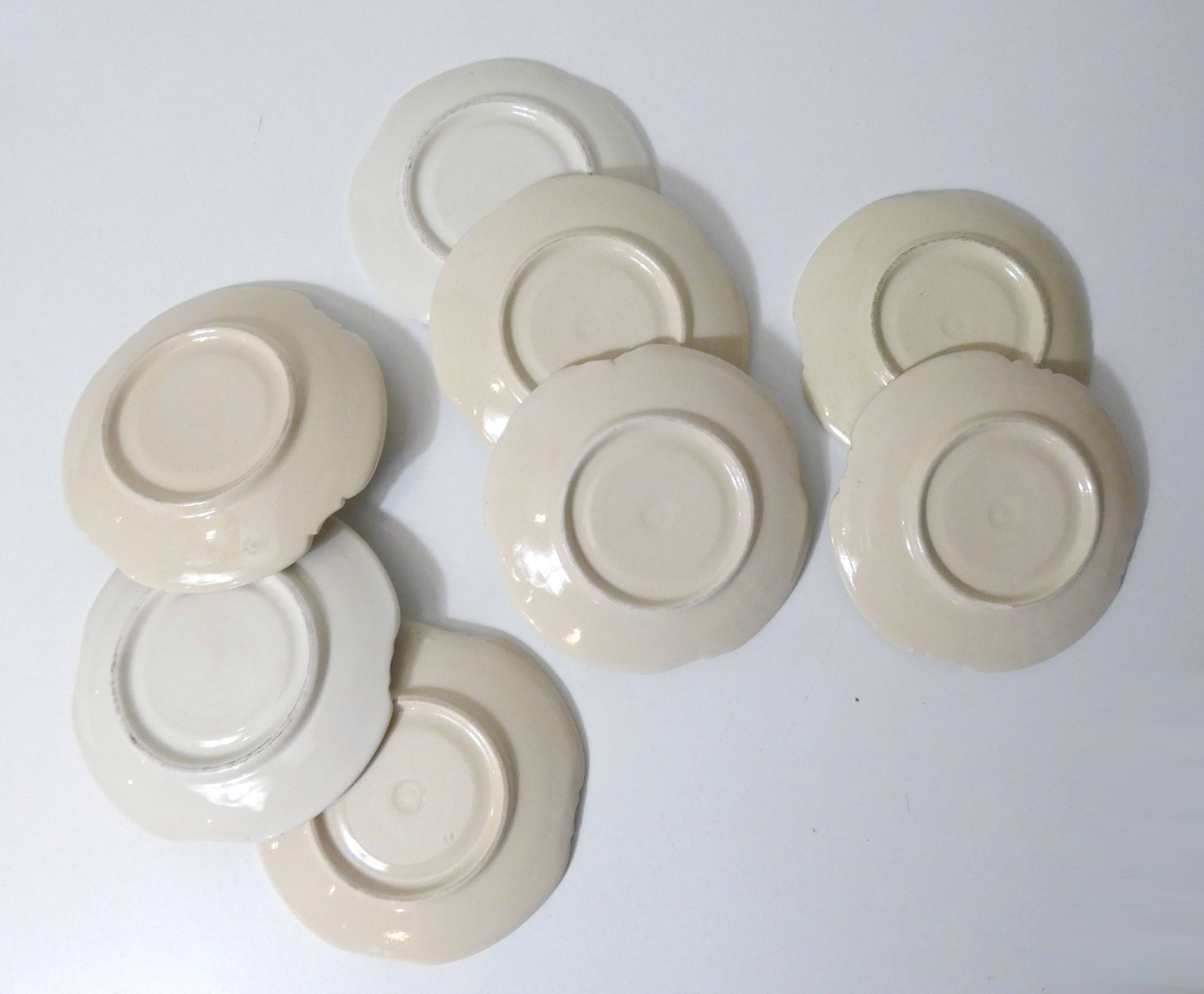8 Henriot Quimper plates