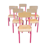 Chaises d'école
