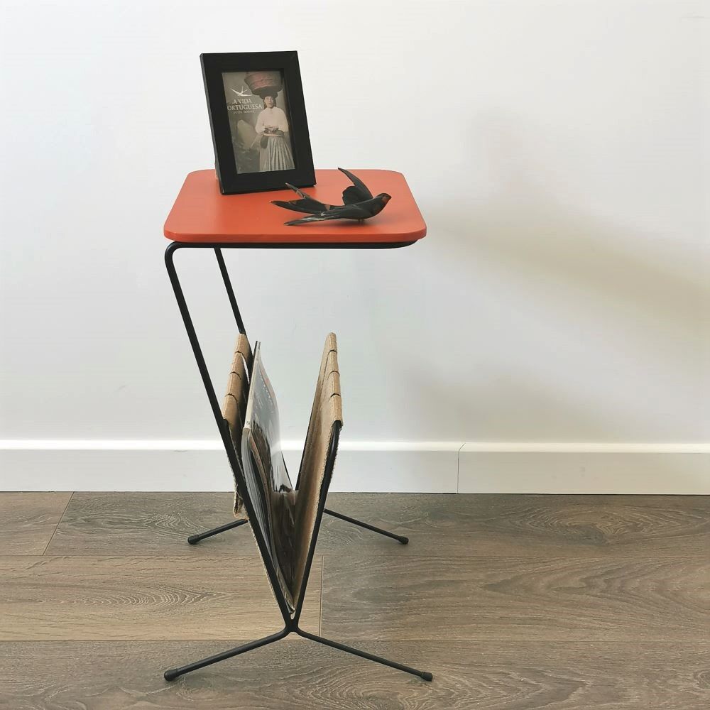 Vintage magazine holder