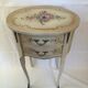 Pair of painted Louis XV style bedside table