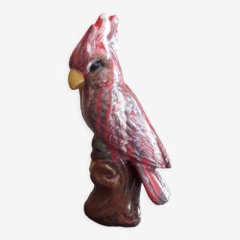 Ceramic parrot