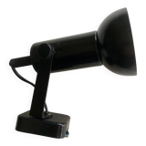 Black lacquered metal spotlight