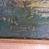 Peinture à l'huile impressionniste de Stephan Kip 1914 1981, 3ème quart 20ème siècle