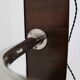 1930s art deco toilet cabinet with mirror in walnut, czechoslovakia