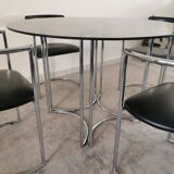 Bauhaus-style dining set from the 70s