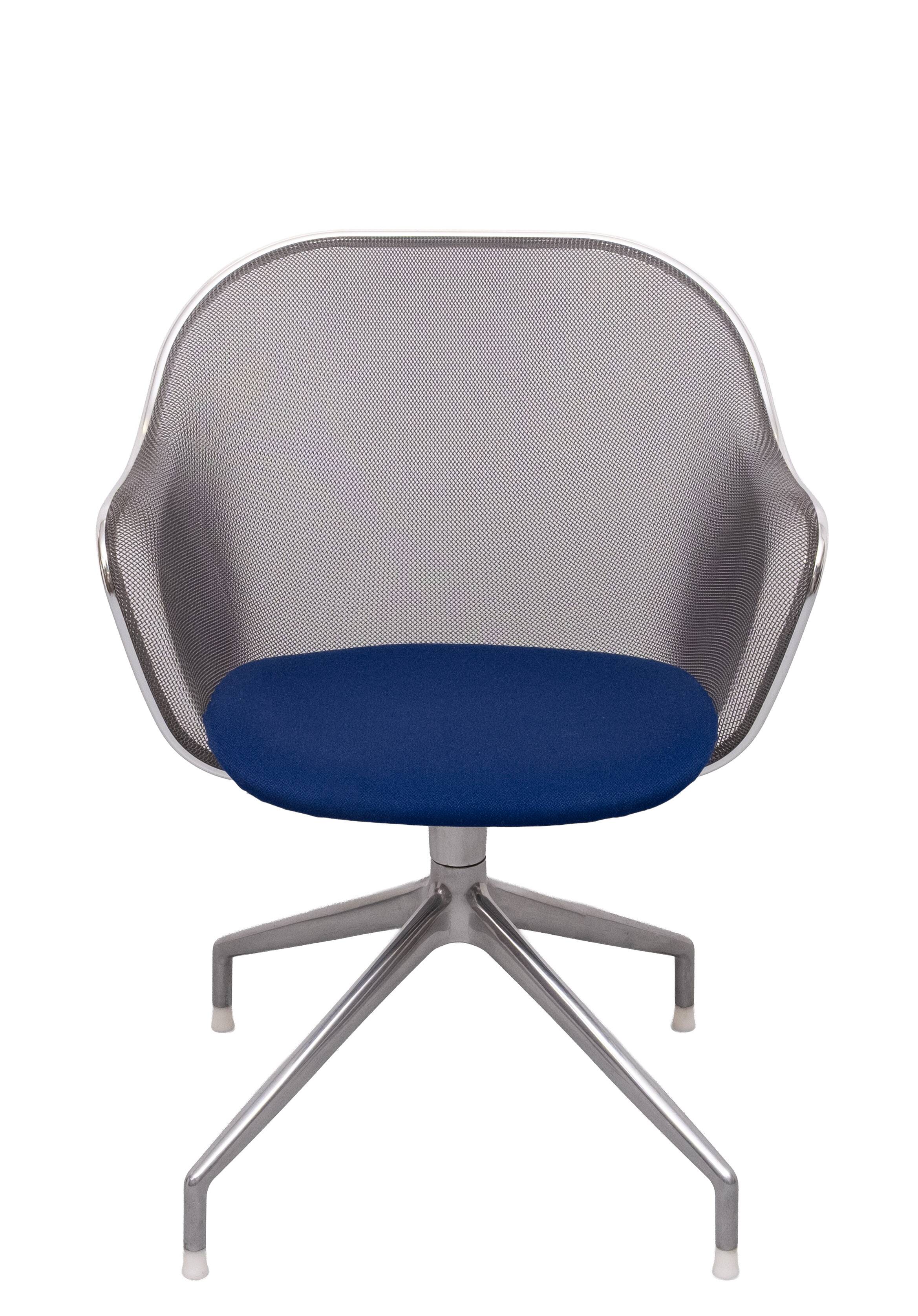Italian Iuta Swivel Chair by Antonio Citterio for B&B Italia