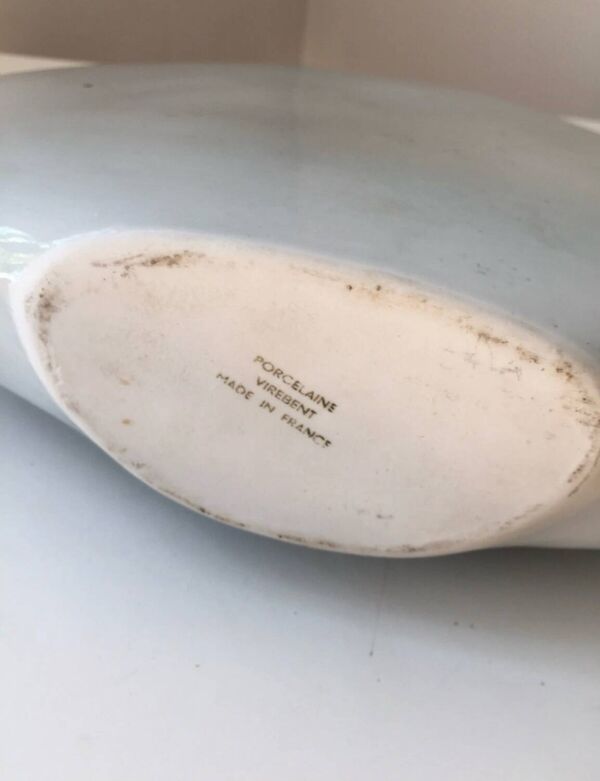Grand Vase porcelaine Virebent Vintage