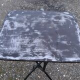 Bistro table 1900 in wrought iron