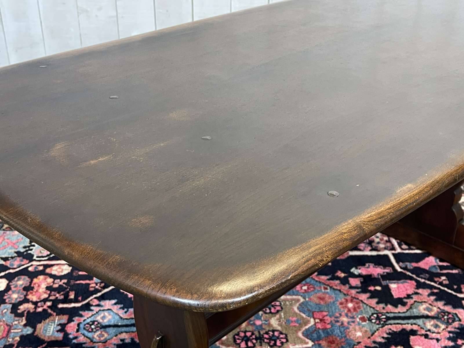 Ercol table in elm from the 1970s