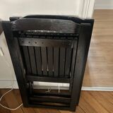 Set of 2 folding chairs in the style of Aldo Jacober.