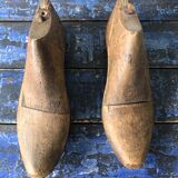 Ancienne paire de formes à chaussures