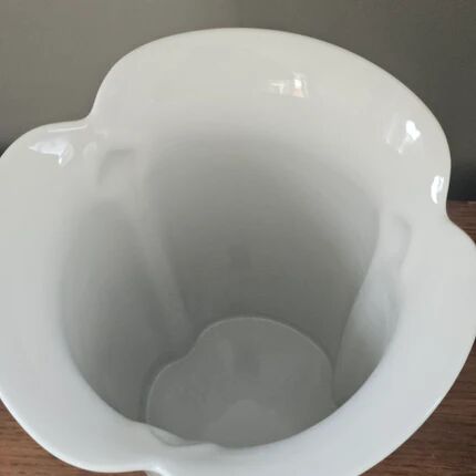 Arzberg Corso Cnospa vase in white porcelain - H 29 cm