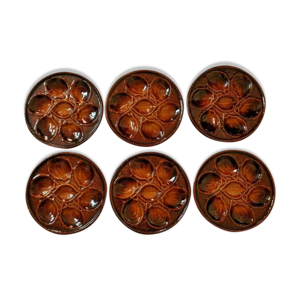 Ensemble de 6 assiettes