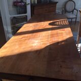 Solid cherry dining table