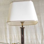 Table lamp "Le Dauphin" in gilded brass - mid 20th century