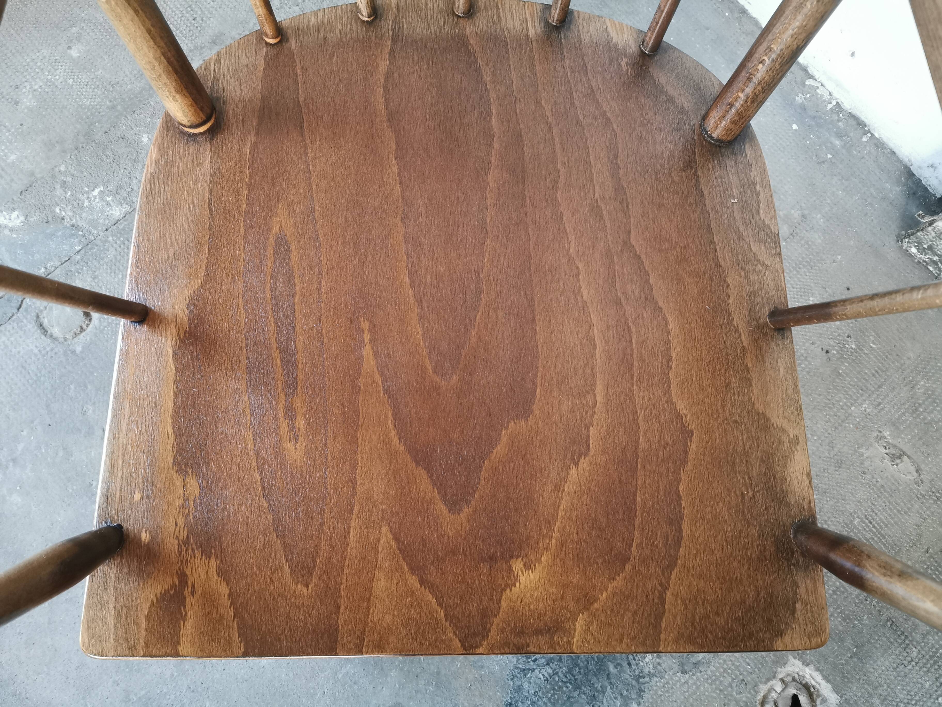 Fauteuil Baumann modèle éventail