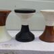 3 vintage tam tam " Stamp " stools
