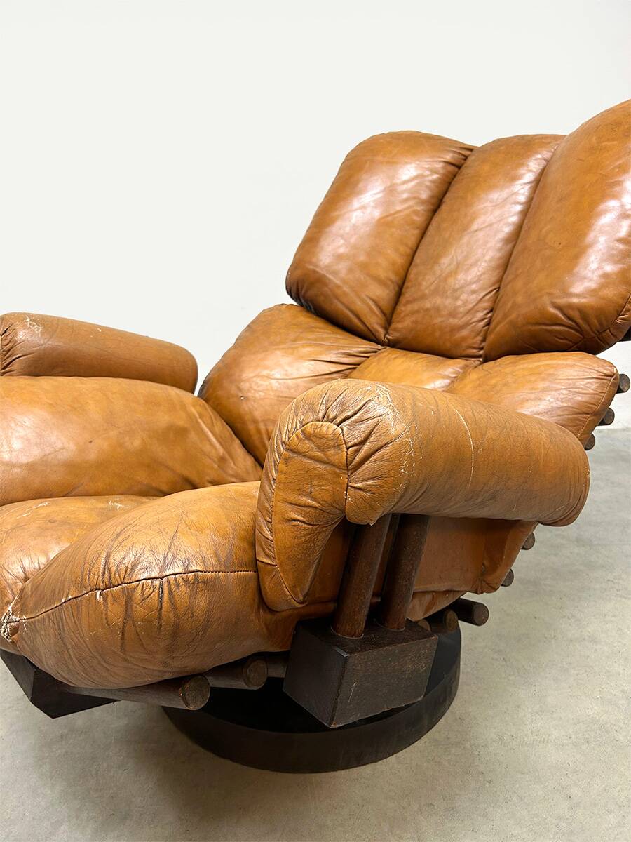 Vintage rare Koala lounge chair O.F. Blaha 1960s