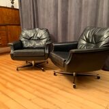 A pair of Möbel Mann armchairs, Germany, 1960s