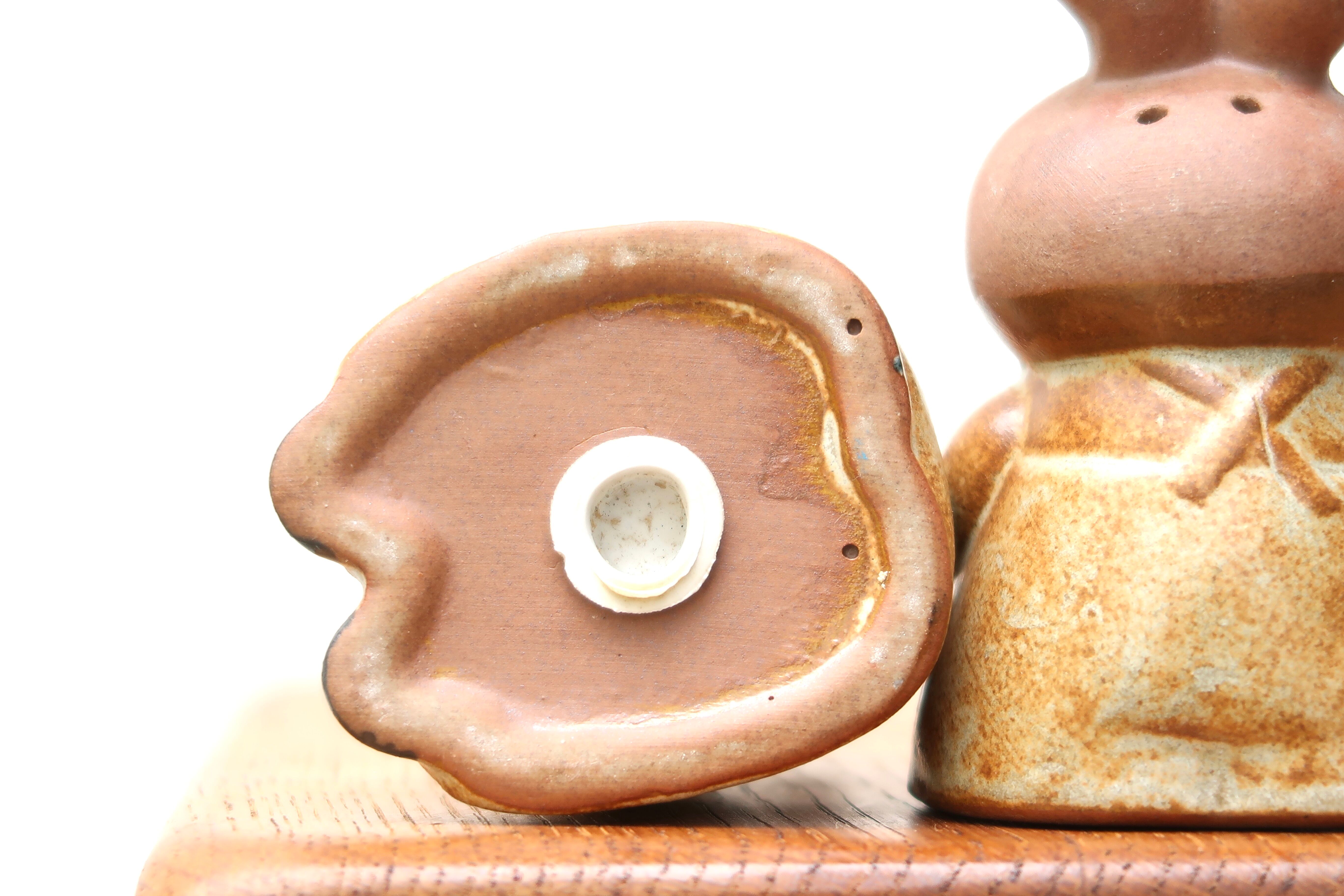 Salières lapins en céramique par ibuki, années 60