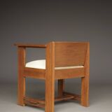 Modernist Hague School Armchair attributed to Frits Spanjaard, 1920s