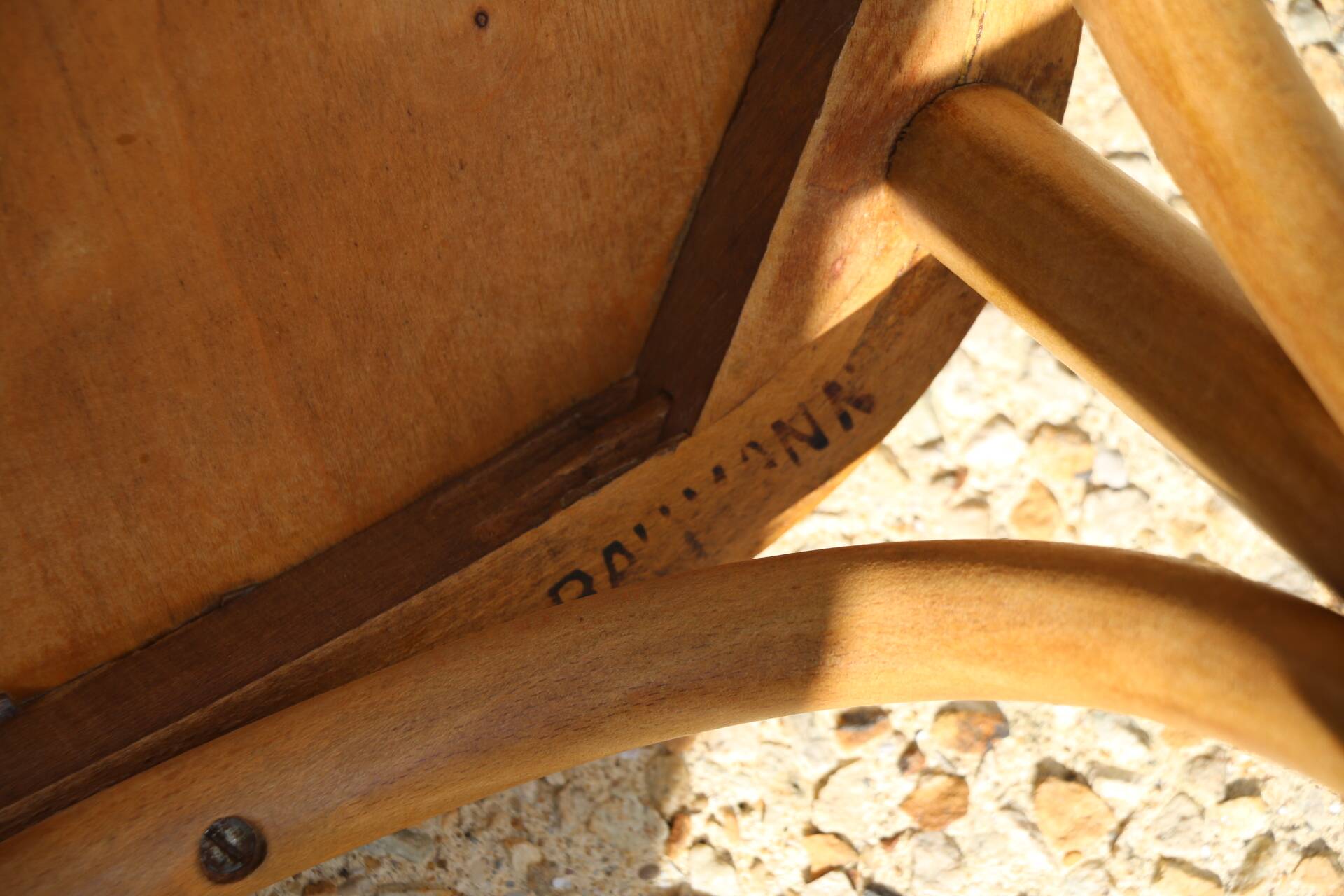 High chair baumann 1950