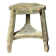 Antique distressed wabi sabi rustic patinated farmhouse workers stool 1900s