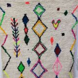 Handmade Berber wool mrirt rug 235 X 137 CM