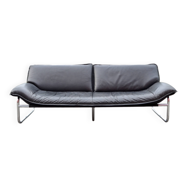 Canapé en cuir par Johan Bertil Häggström pour Swed-Form — Beyit