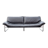 Leather Sofa by Johan Bertil Häggström for Swed-Form