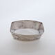 Silver metal towel ring
