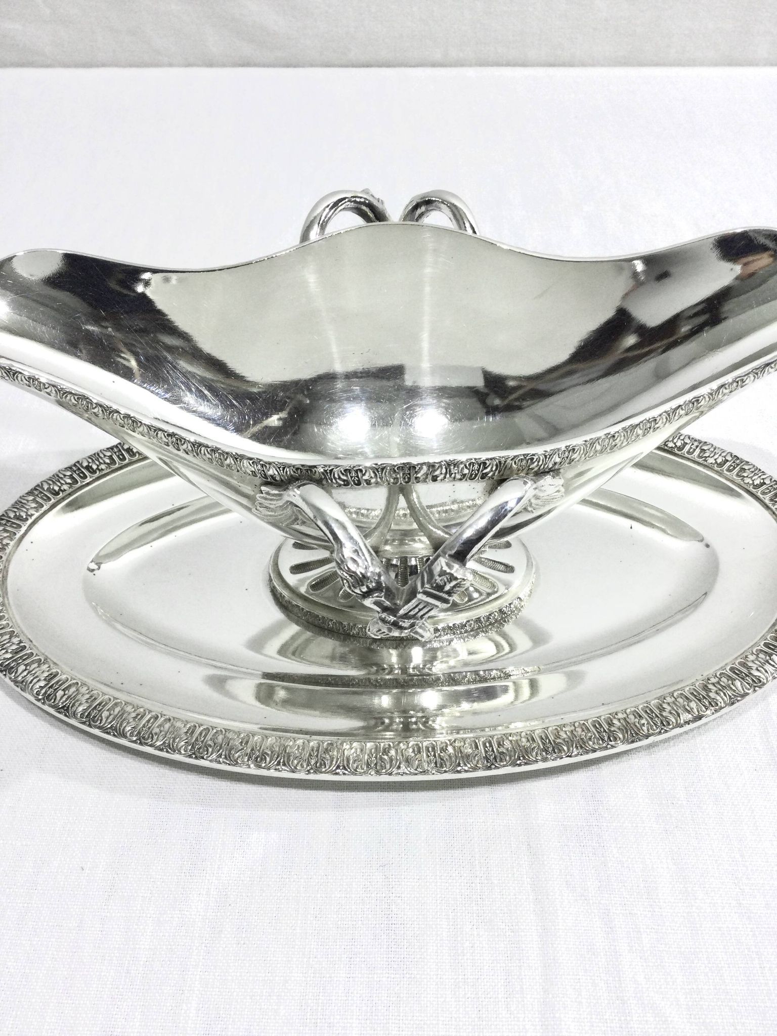 Nicolas Bourgeois – Saucière en Métal Argenté