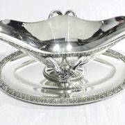 Nicolas Bourgeois – Saucière en Métal Argenté