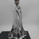 Lamp base in Vannes crystal.