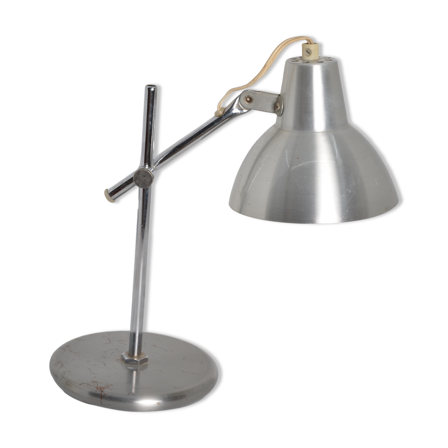 Articulated aluminum lamp