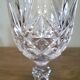 6 verres à vin en cristal