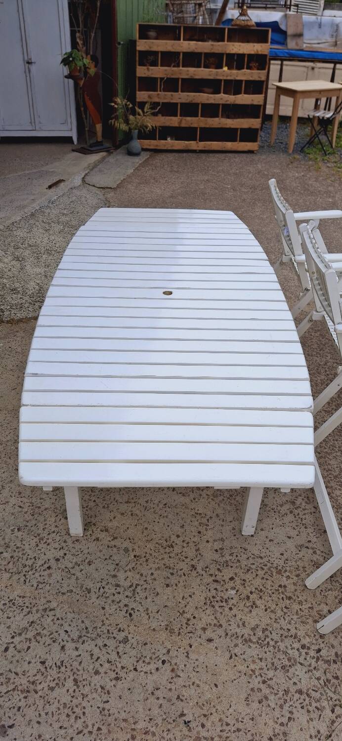 Antique garden furniture