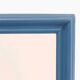 Vintage Mirror In Blue Wooden Frame, Spain, 1950s