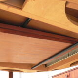 Roundtable scandinavian rosewood to extension